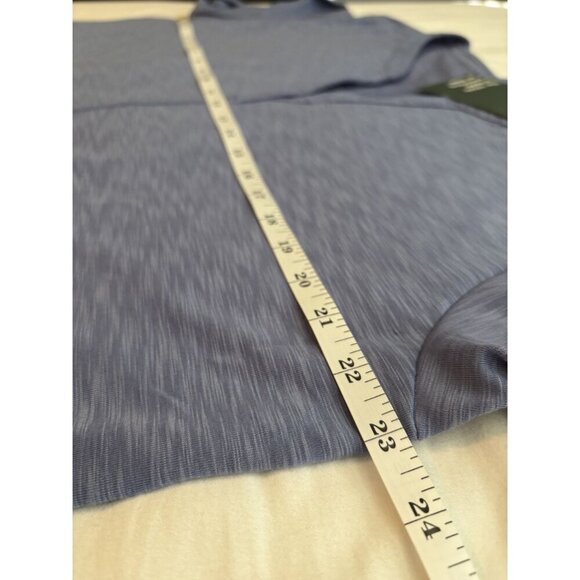 NWT L.L.Bean Women's Streamside T-Shirt XL Blue Moisture Wicking Outdoor Fishing - Picture 7 of 8